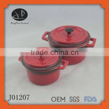 ceramic mini casserole,mini casserole dish with lid,stoneware bowl with lid