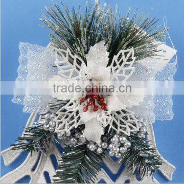 Christmas Tree Decorative Ornaments X-Mas Decorations Tree Hanging Plastic Jingle Bells For Wholesale photo-3