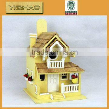 YZ-wb0001made in China high quality handmade bird house