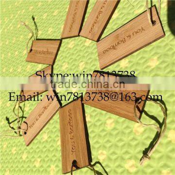 Personalized Garment Hang Tags For Clothing Hangbags Engraved Wooden Hanger Hanging Label Can Design Any Style Fashion Hang Tags photo-3