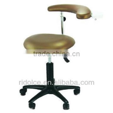 Potable movable Ottoman stool Hydraulic chair with wheels used salon furniture TKN-37081B