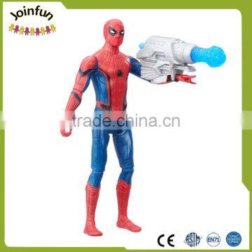 custom Pvc spider man miniature,professional factory anime figure for decoratoin,custom plastic mini figure toys