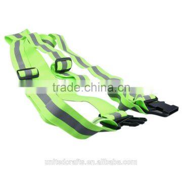 High Adjustable Safety Security Visibility Reflective Vest Gear Stripes Jacket photo-2