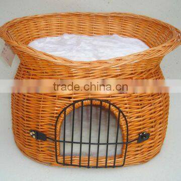 Exquisite and Durable Wicker Pet Cage , Wicker Cat Carrier photo-4