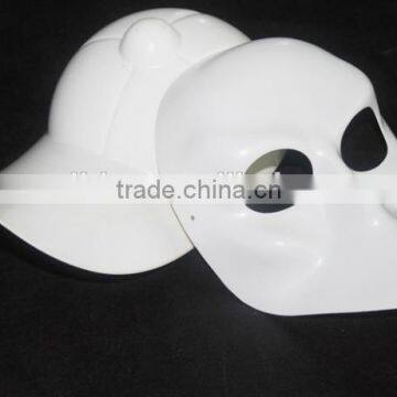 customized thick sheet vacuum formed PC plastic mask