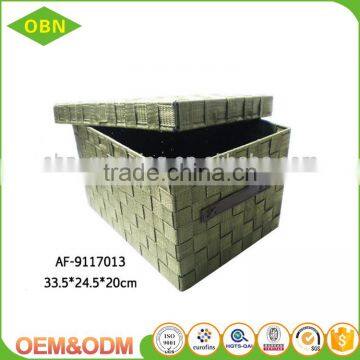 Large Durable Decorative Handmade Box Storage Basket photo-6