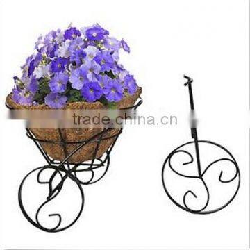 Tricycle Bike Flower Basket Plant Stand