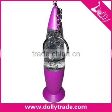 Fashion Promotion Acrylic Lava Lamp Keychain