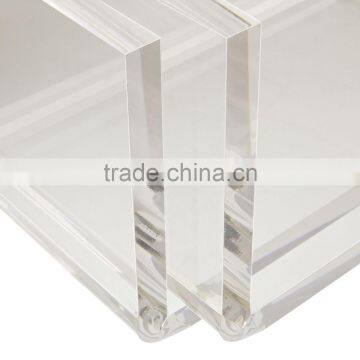 Wholesale Cheap Clear Plastic Acrylic Bookends photo-5