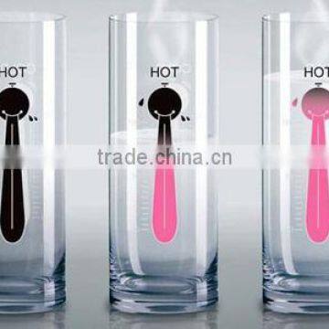 Custom Made Tall Color Changing Glass Mug for Drinking photo-4