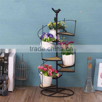 2016 Custom Simple Style Iron Decoration Flower Display Stand