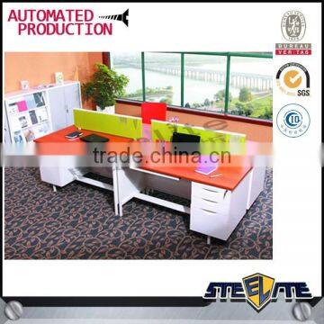 Used Practical Design Commercial Office Furniture/MDF Office Table With Side Drawer photo-2