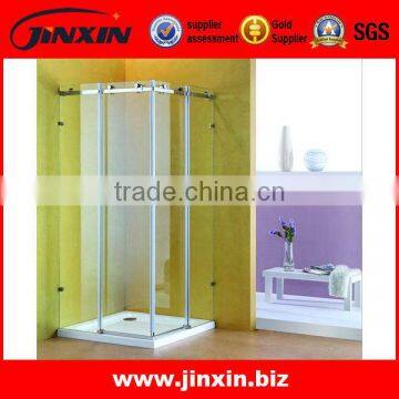 Tempered Glass Sliding Double Door Mirror Hardware