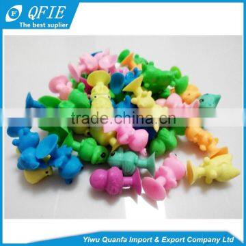 2017 Newest Products Mini Rubber Colorful Cartoon Stikeez Bulk Animal Toys for Coin Machine photo-4