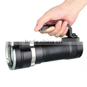 UniqueFire DT6 4 x Cree XM-L2 U2 2-Mode 4800 Lumens USB Rechargeable Diving LED Flashlight