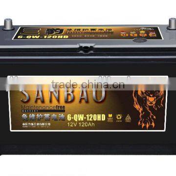 Lead Acid Maintenance Free Car Battery 55D23LMF 12V60AH photo-3