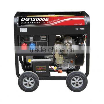 Big Wheels Open Type Diesel Generator 10kva photo-2