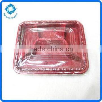 Plastic Compartment Tray With Lid