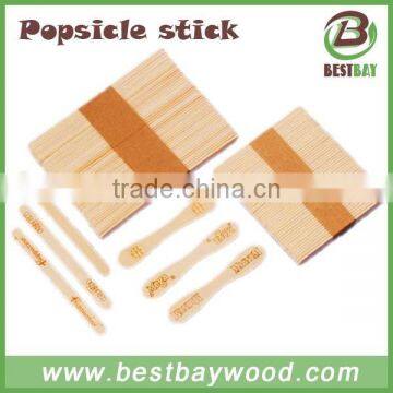 popsicle stick stamp with logo