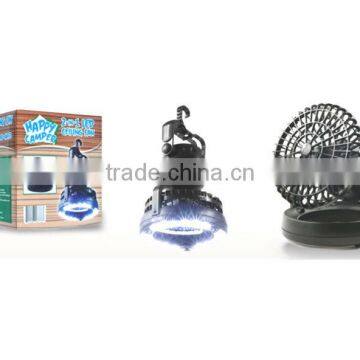 2 in 1 happy camping 18 leds ceiling fan