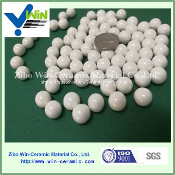 White zirconia ceramic ball