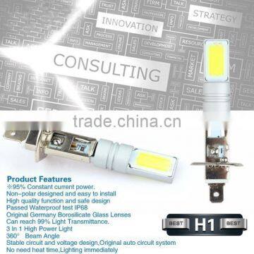 Newest Car Led Foglight Alumina Cars H1 Led Fog Light 12V 24V 360 Degree Fog Lamps Universal photo-3