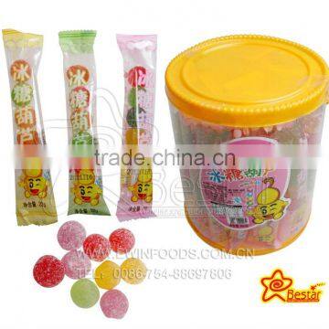 Sugar-coated Haws On A Stick Carrageenan Soft Candy