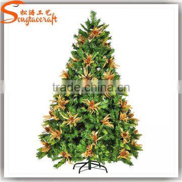 New Arrival~!!! Artificial Snowy Pine Needle + PVC LED Light Christmas Tree photo-6