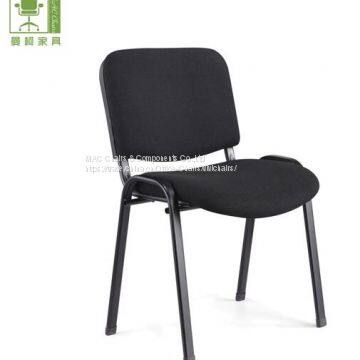 Conference Fabric Stackable Student Chair With Writing Tablet/ Classroom Chair With Writing Pad photo-3