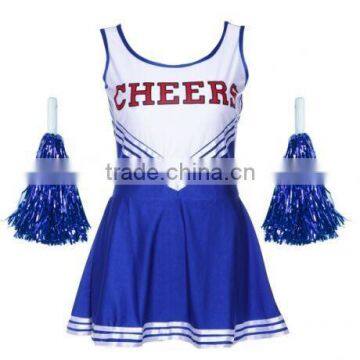 Hot Selling 2 Pieces Women's Cheerleader Costume Outfit BB0033 photo-4