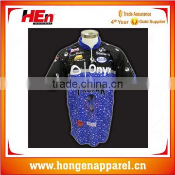 HongEn Apparel hot sales fishing clothing fishing outdoor wear High school Fishing Teams jerseys