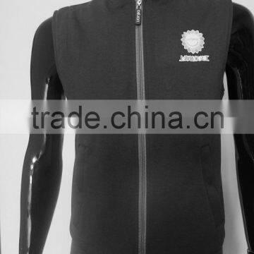 New Design Slim Fit Vest With Collar YKK Zipper photo-3