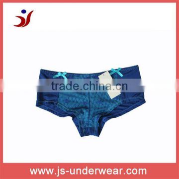 new arrival lady lace brief boyshort underwear