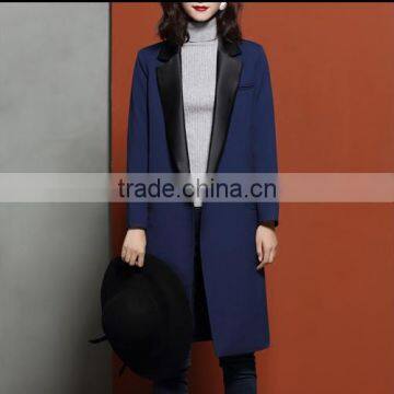fashion ladies custom long women blazer WMS26