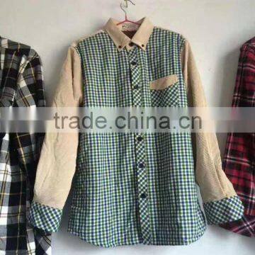 GZY Latest Shirts for Men Pictures High Quality Cheap Winter Brushed Shirt Stock 2017 Export MIddle East photo-2