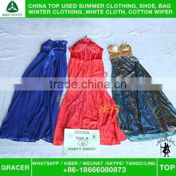Promotional Original Door To Door Second Hand Evening Dress Unsorted Used Clothes photo-4