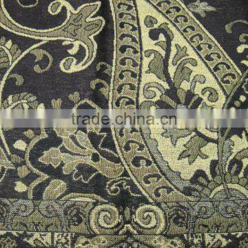 2017 Winter The Latest Russian Stylish Lady Jacquard Paisley Floral Fashion Shawl 100%viscose photo-2