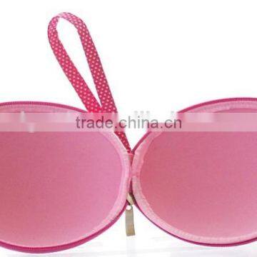 Heated Sexy Double Push up Silicone Bra photo-6