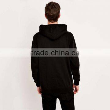 Custom Wholesale Solid Color Black Hoodie Blank High Quality Hoodies photo-2