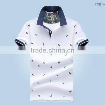 2017 China Wholesale Good Sale High Quality Cheap Men Polo Shirt Cotton photo-2
