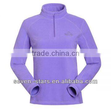 Lady's cheap Polyester polar fleece jacket