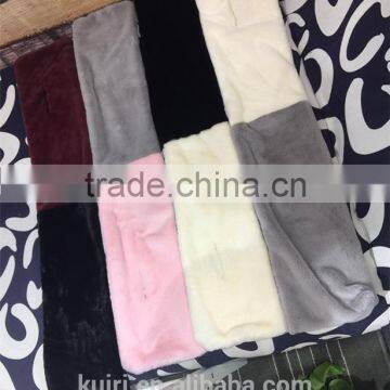 Brand Scarf Faux Rabbit Fur Scarf 2016 Female Best Quality Women Wrap Warmer Neck Warmers photo-4