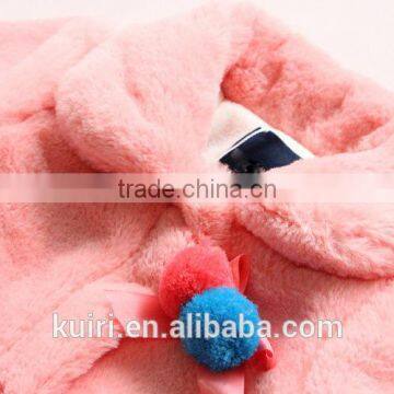 Faux Fur Jacket Girls Kids Warm Coat Children Winter Outwear Solid Single Button Coats All Children's Clothes and Accessories photo-6