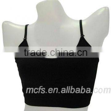 Hot Black Sexy Fancy Bra Top Intimates Ladies Lingerie Bras Women's Seamless Sport Bra