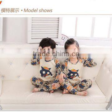 High quality yizhuoli custom kids animal plain cotton pajamas