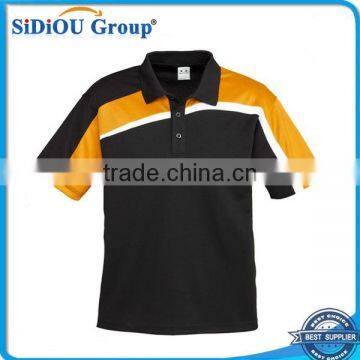 100% Breathable Polyester Mesh Knit Childrens Polo Shirts