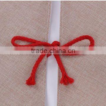 New Style Red Christmas Personalized Tree Skirt photo-6