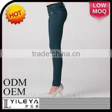 Special design plus size tight casual pants women