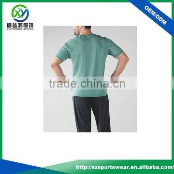 OEM Custom Men's Nature Soft and Comfortable Organic Cotton t Shirt With Your Brand Logo Design photo-3