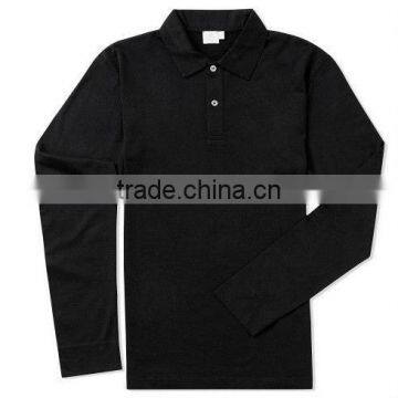 Black polo t shirts for men 2013 fashion custom 100% cotton hot sale newest design Custom Design black men polo shirts